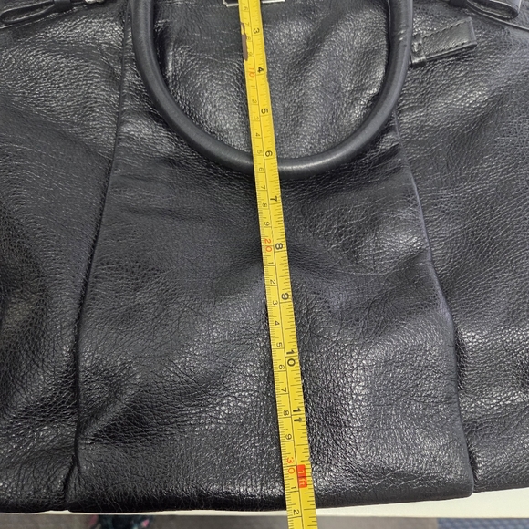 Coach Madison Black Leather Satchel Bag Handbag 18641 - Picture 15 of 15